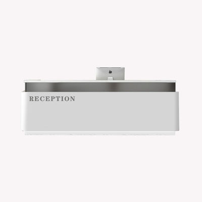 Simplicity Stylistic Stainless Steel Cashier Desk for Beauty Salon Clothing Store 10