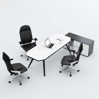 Modern Single Person Office Desk and Chair Stylish Furniture for Manager's Workspace