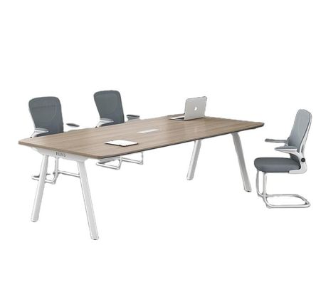 Customized Size Rectangle Metal Legs Meeting Table Boardroom Tables Modern Conference Table