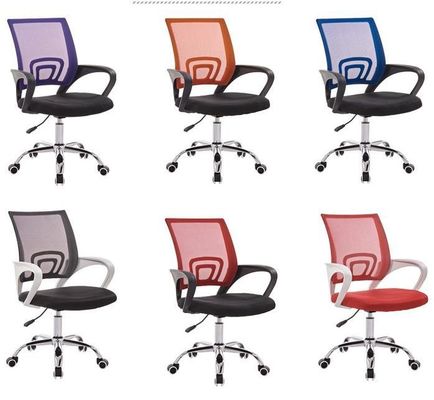 Staff Chair Black Bow Lift Mesh Swivel Office Chair for Comfort and Breathable Seating