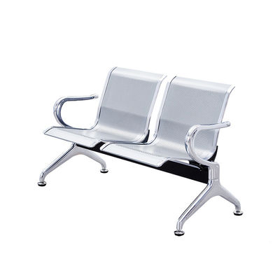 Hospital Furniture PU Hospital Waiting Chairs from Stainless Steel Public Row Chair