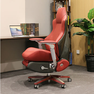 Light Luxury Office Leather Reclining Dual- Boss Chair with 3 Years After-Sales Service