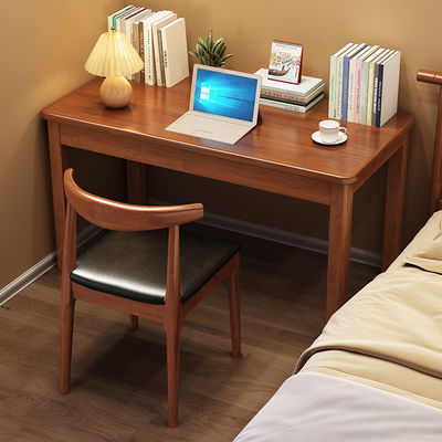 Melamine Solid Wood Office Computer Desk for Home Study and Bedroom Chair Combination