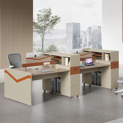General Commercial Furniture One-Stop Shopping Modern Modular Workstation Staff Table Set