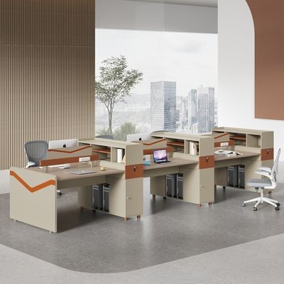 General Commercial Furniture One-Stop Shopping Modern Modular Workstation Staff Table Set