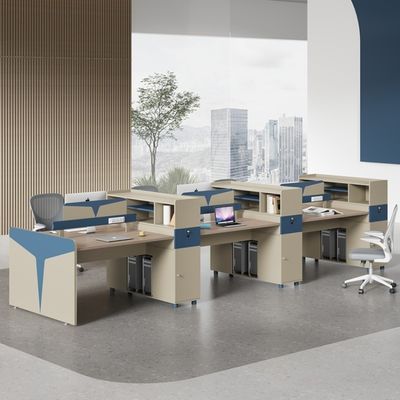 General Commercial Furniture One-Stop Shopping Modern Modular Workstation Staff Table Set