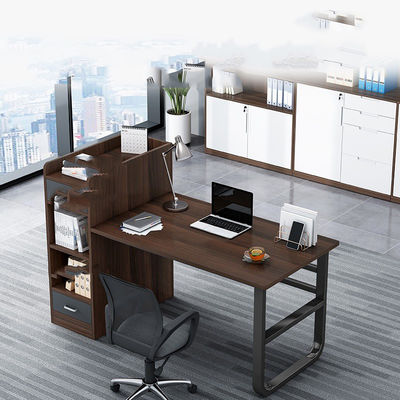 2 Seater Office Furniture Staff Table Modular Workstation with Drawer in Modern Style