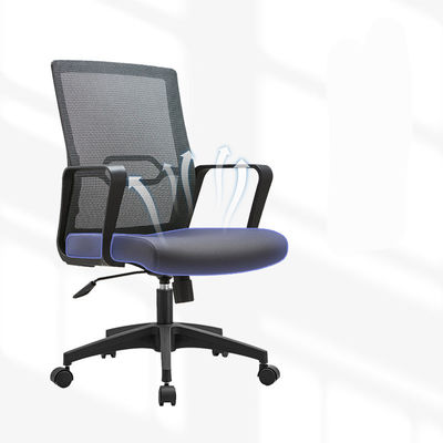 Comfortable Sedentary Conference Chair with Rotatable Design and Lumbar Support