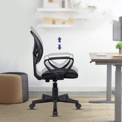 Adjustable Lift and Swivel Modern Mesh Typist Drafting Chair for Small Office Staff