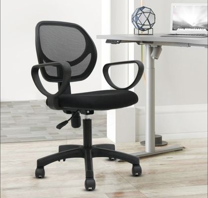 Adjustable Lift and Swivel Modern Mesh Typist Drafting Chair for Small Office Staff