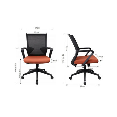 Affordable Modern Mesh Office Chair with Bow Back Design Simple Ergonomic Lift Chair
