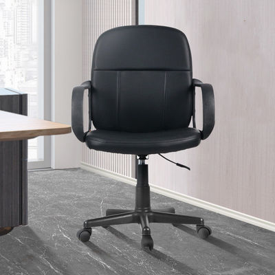 Y Genuine Leather Backrest Office Computer Chair Conference Office Swivel Chair