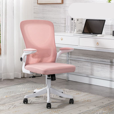 Comfortable Modern High Back Mesh Office Chair with Lift Function and Light Green Color