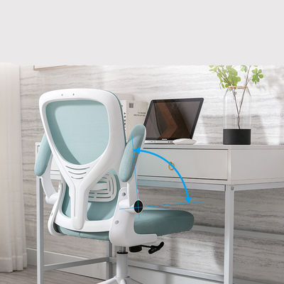 Comfortable Modern High Back Mesh Office Chair with Lift Function and Light Green Color