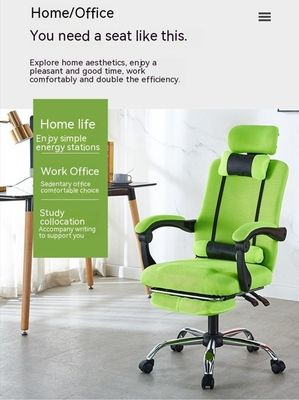 Height-Adjustable Conference Training Mesh Office Chair with Swivel and Mesh Design