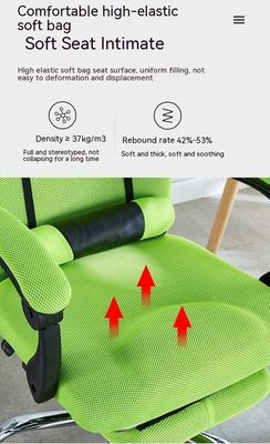 Height-Adjustable Conference Training Mesh Office Chair with Swivel and Mesh Design
