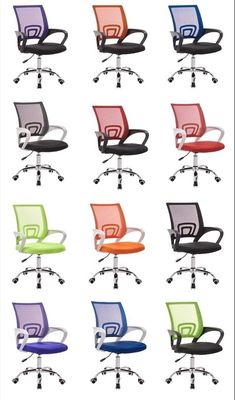 Adjustable Deluxe Lift Chair for Office Conference Training PC Usage Scenarios