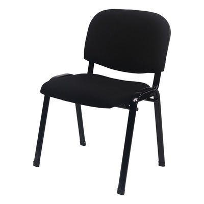 Porosity-Specific Blue Fabric Training Chair for Multifunctional Office Meetings