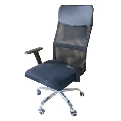 Multi-Used High Back Office Chair with Hot Black Mesh and PU 3 Years After-sales Cycle