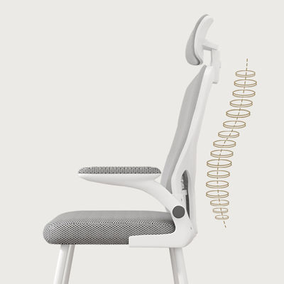 Office Furniture Must-have High Back Computer Chair w/ Reversible Armrests Mesh Design