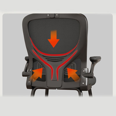 Office Furniture Must-have High Back Computer Chair w/ Reversible Armrests Mesh Design