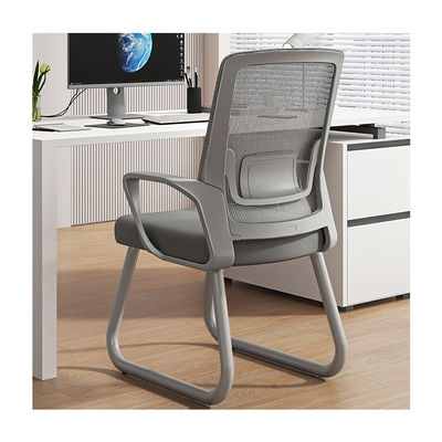 Reversible Armrest Office Chair Lumbar Release Mesh for Comfort and Support
