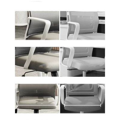 Reversible Armrest Office Chair Lumbar Release Mesh for Comfort and Support