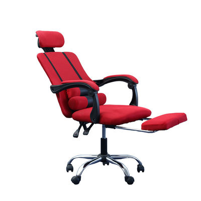 Modern Design Mesh Office Chair with Footrest and BIFMA Passed 60mm PU Nylon Castors