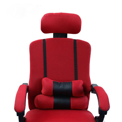 Modern Design Mesh Office Chair with Footrest and BIFMA Passed 60mm PU Nylon Castors