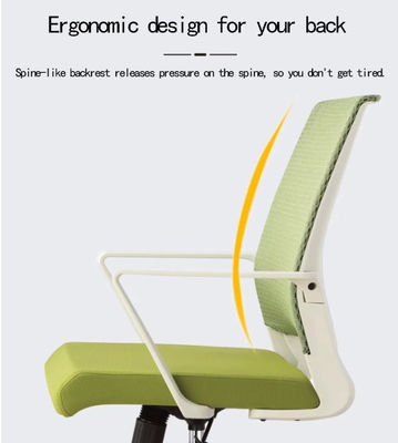 Customized Colors Ergonomic Mesh Office Chair with Height Adjustable Full Backrest
