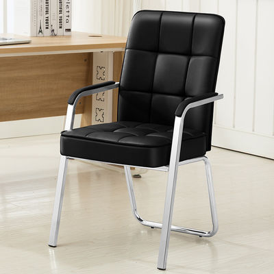 Synthetic Leather Oversized Tall Visitor Chair for Office Reception and Conference Table
