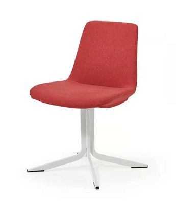 NO Folded Office Fashion Sofa Chair with Metal Legs and Multi-color Fabric Lounge