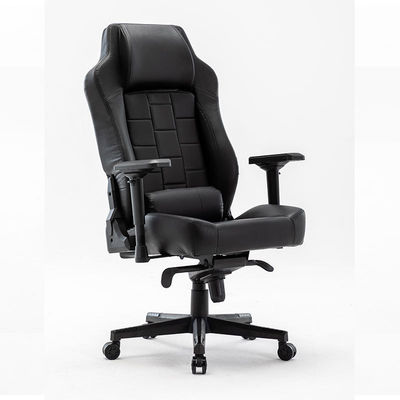 High Back PU Leather Office Chair with Customized Colors and Fabric Padded Seat Ideal