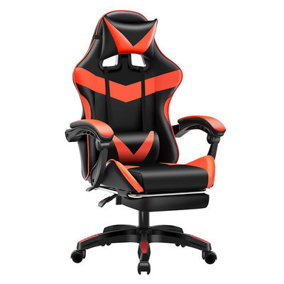 Gaslift BIFMA Passed Class 4 Chrome Gaslift PC Chair with Headrest and Lumbar Support