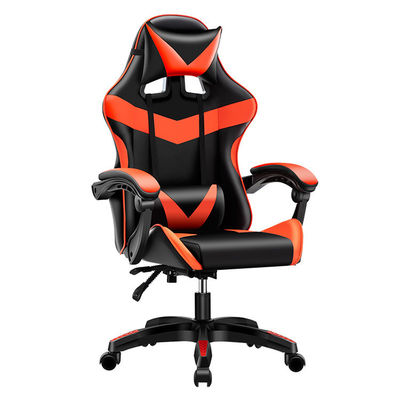 Gaslift BIFMA Passed Class 4 Chrome Gaslift PC Chair with Headrest and Lumbar Support
