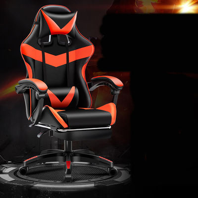 Gaslift BIFMA Passed Class 4 Chrome Gaslift PC Chair with Headrest and Lumbar Support