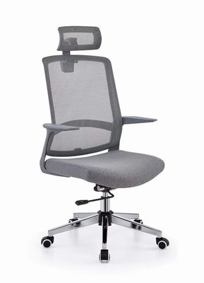 Durability and Functionality in One Adjustable Swivel Blue Mesh Office Chair with Wheels