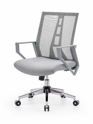 Durability and Functionality in One Adjustable Swivel Blue Mesh Office Chair with Wheels