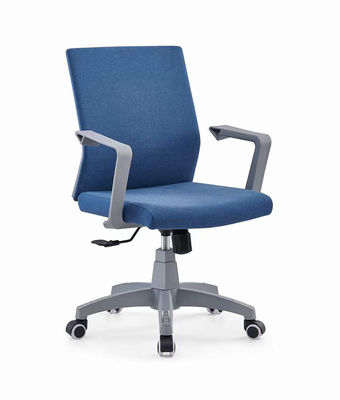 Adjustable Height Ergonomic Office Chair with Breathable Mesh and Rotating Wheels