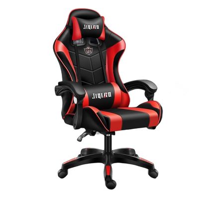 Swivel Seat Office or Gaming Chair with Lumbar Support Height Adjustable and Headrest