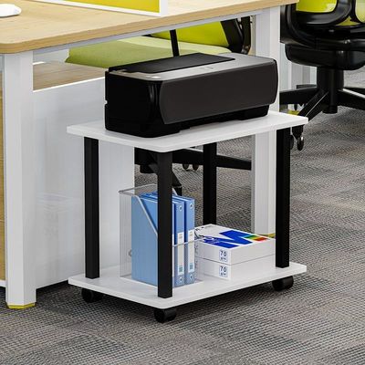 OEM Office Printer Shelf For Green Plants And Computer Storage