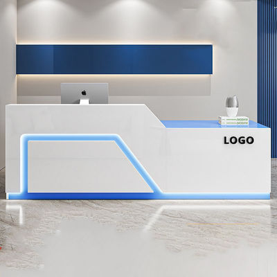 Salon Reception Desk Mall Shop Display Counter Pedestal For OEM ODM Usage Scenarios