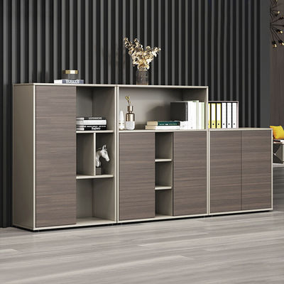 Correc Assembled Wooden Office File Cabinet Greenery Low Cabinet for Pantry Lounge Storage