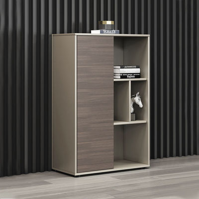Correc Assembled Wooden Office File Cabinet Greenery Low Cabinet for Pantry Lounge Storage