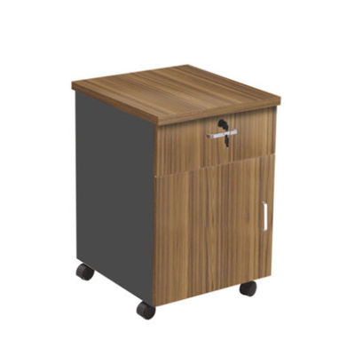 Versatile Three-Drawer Lockable Cabinet for Office File Storage and Mail Organization