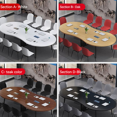 Modern Training Table and Chair Set for Productive Negotiations in Conference Rooms