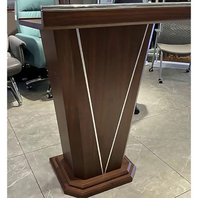 Stylish Solid Wood Lectern for Conference Area Podium Table Simple Modern Conference
