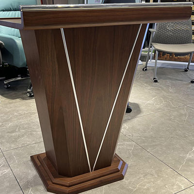 Stylish Solid Wood Lectern for Conference Area Podium Table Simple Modern Conference