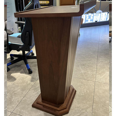 Stylish Solid Wood Lectern for Conference Area Podium Table Simple Modern Conference
