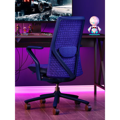 Office Chair Ergonomic Design for Comfortable Sedentary Backrest and Swivel PC Gaming